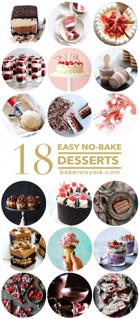No-Bake Desserts | 188宝金博网址十多Bakers Royale副本